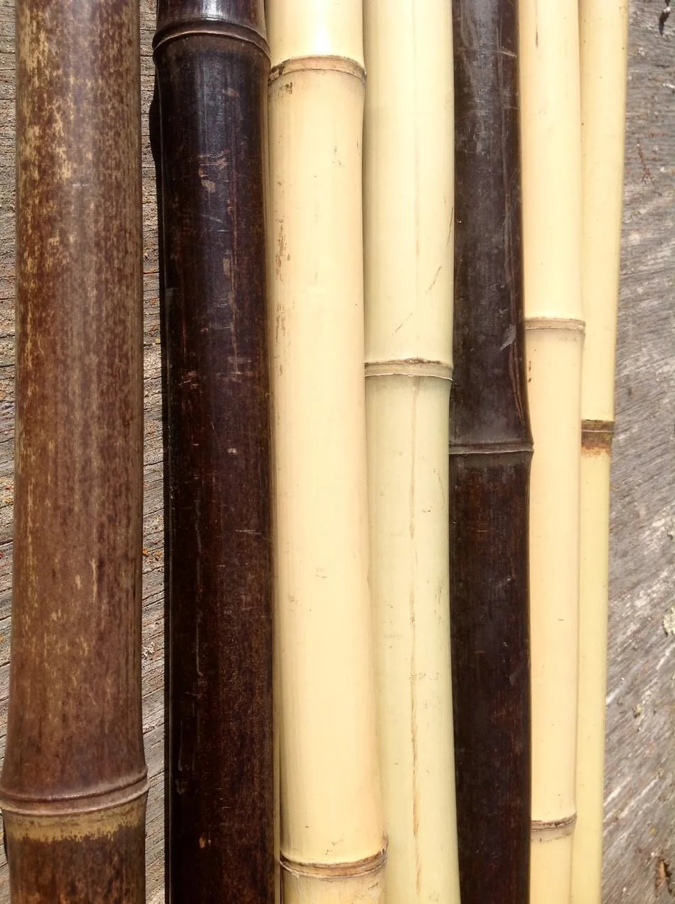 Wood Hiking Walking Stick, 100% Bamboo